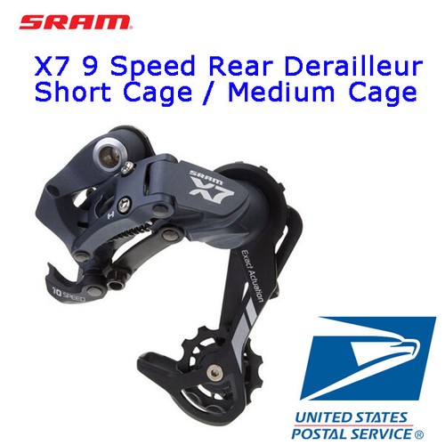 sram x7 9 speed rear derailleur